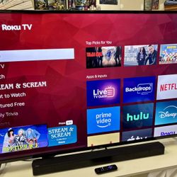 TCL 65" CLASS 4-SERIES 4K UHD HDR ROKU SMART TV - 65S421