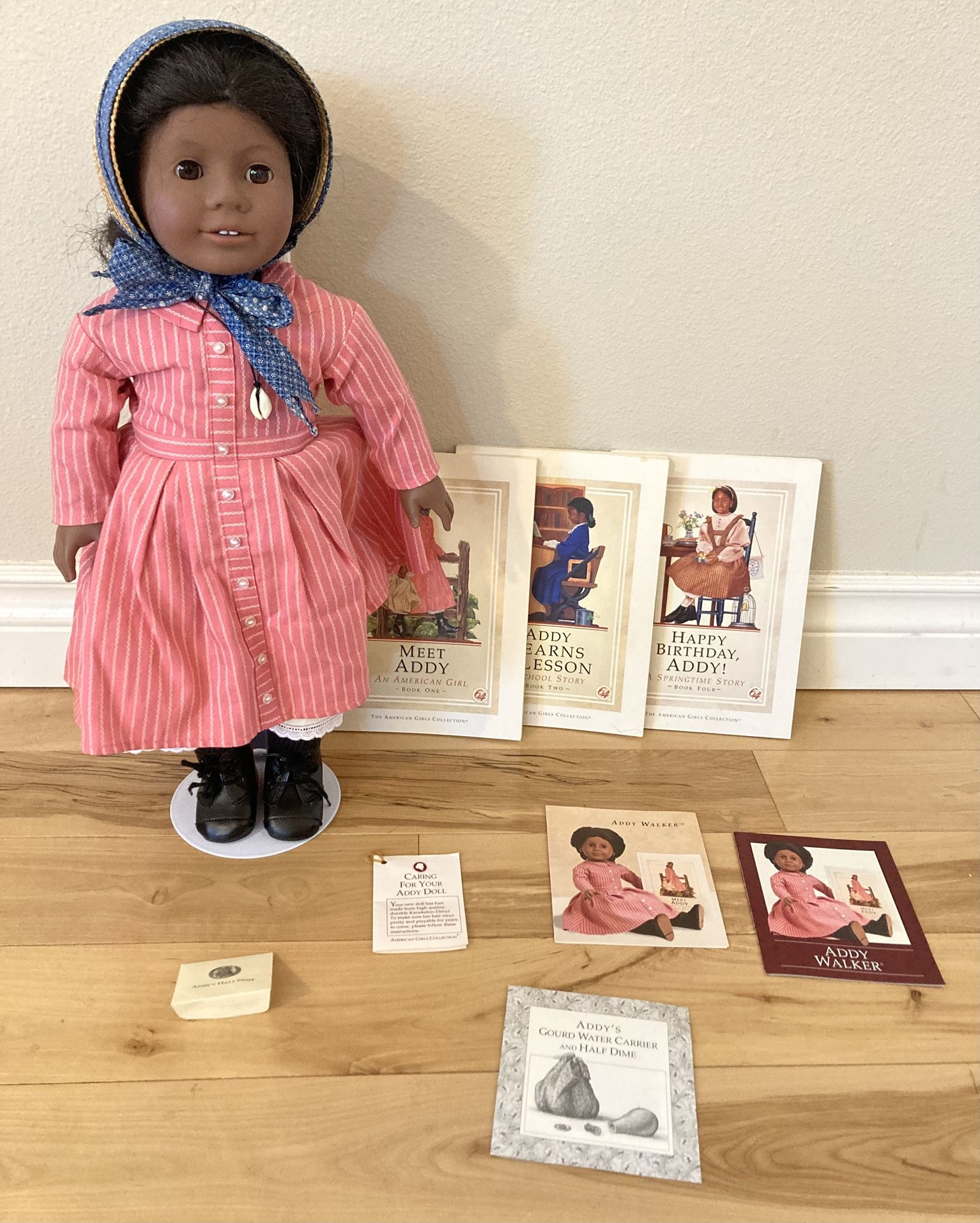 Vintage Pleasant Company American Girl Addy doll