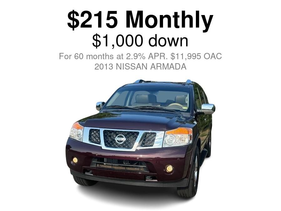 2013 NISSAN ARMADA