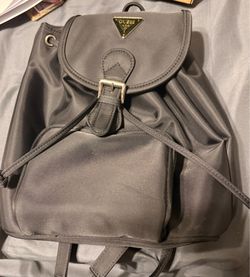 GUESS Jaxi Black Backpack/ Purse New Without Tags