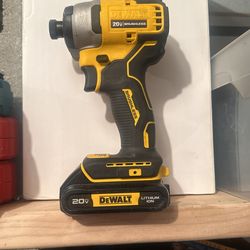 Dewalt 20 V Brushless Atomic Series Impact