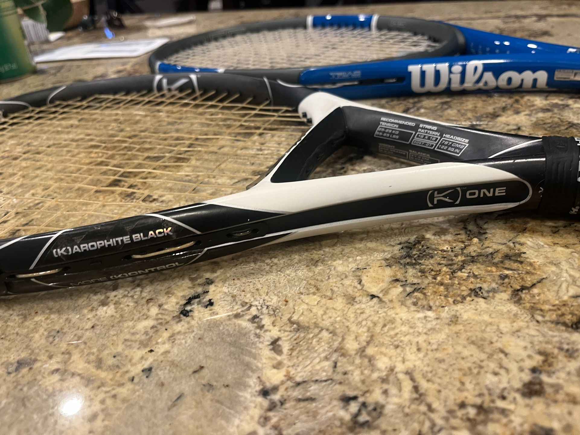 2 Wilson Tennis Rackets High End