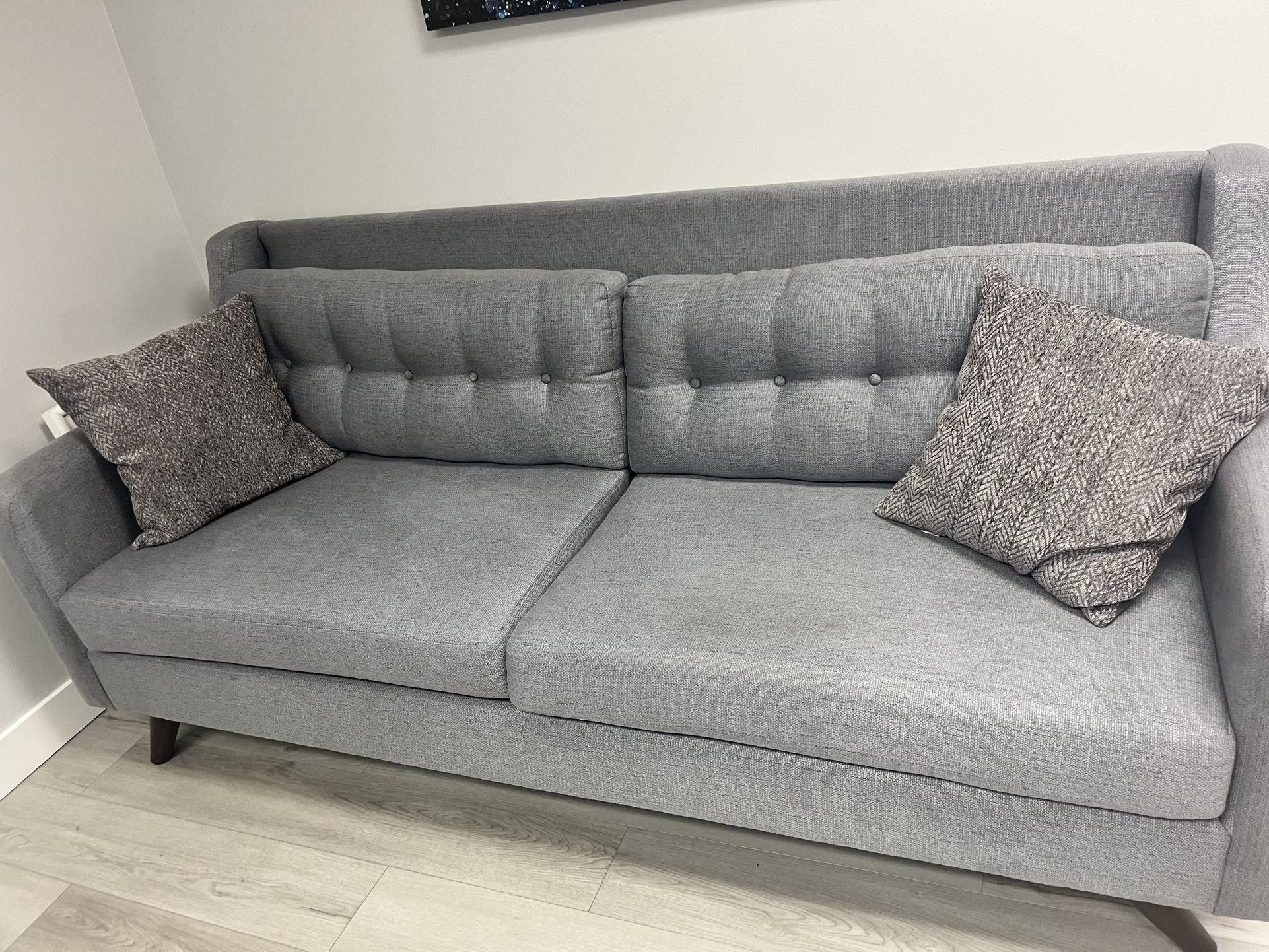 Light Gray Heather Couch