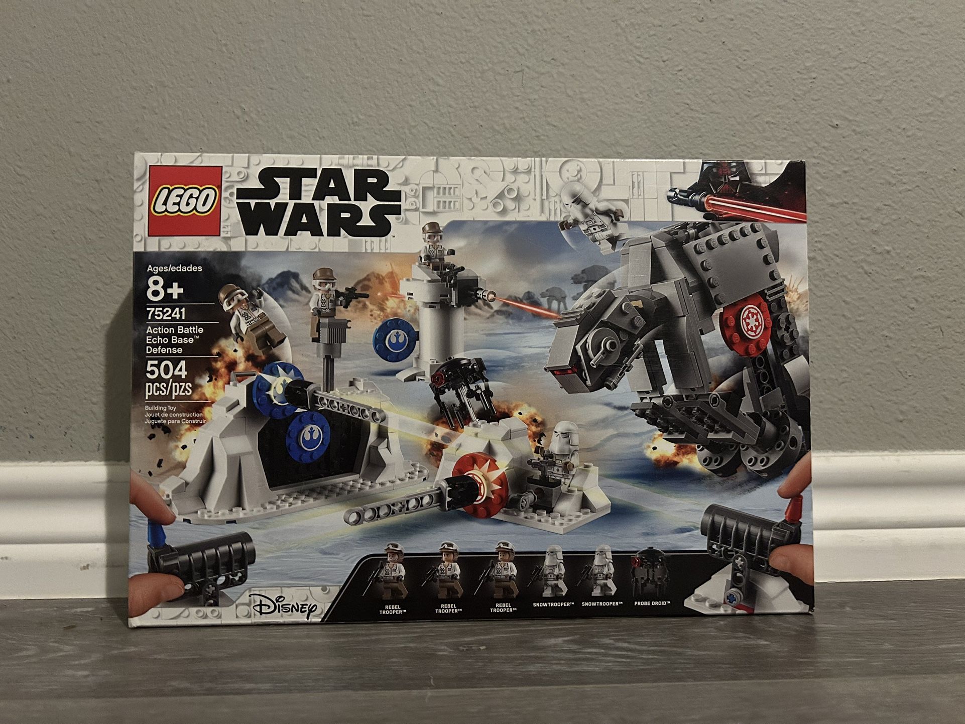 SEALED Lego Star Wars Action Battle Echo Base Defense Set 75241