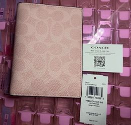 Coach Passport Holder