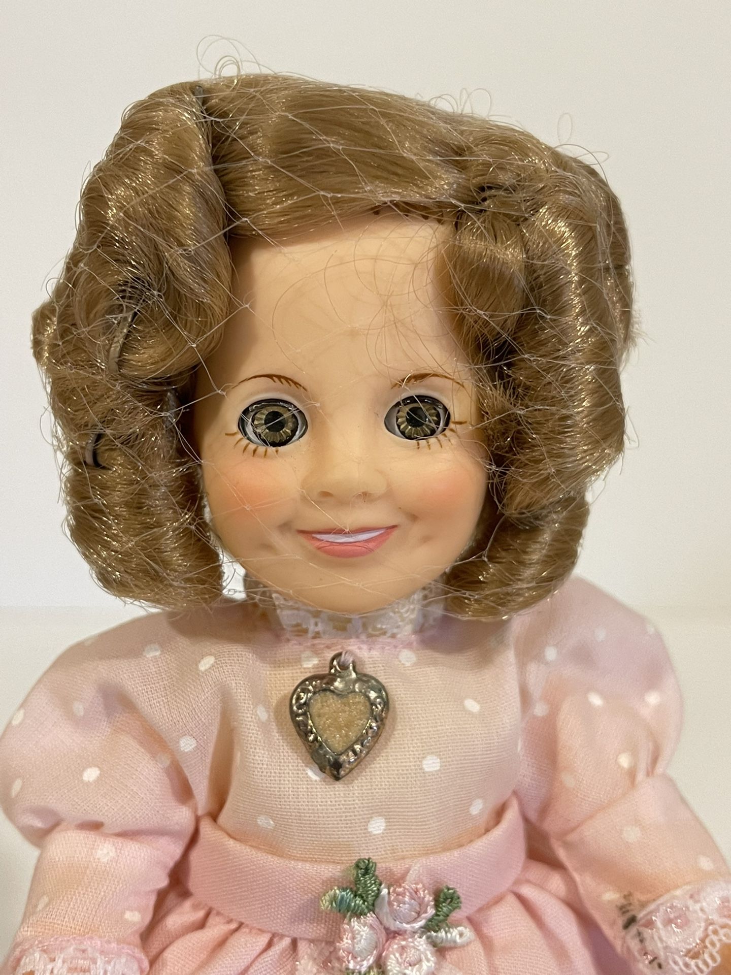 Shirley Temple Display Doll With Stand