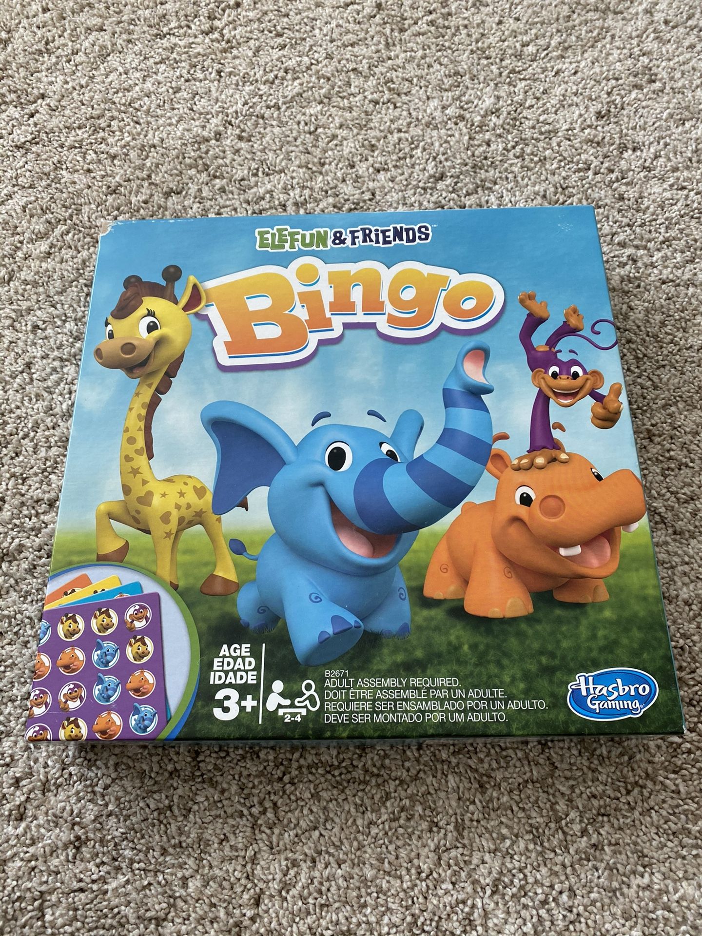 Kids Toys Bingo Board Game