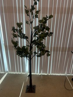 NEW Faux Eucalyptus Tree with LED lights