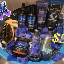 Men Bath&Body Basket Ocean