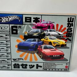 Hot Wheels Streets of Japan Car Culture 6 Piece Car Set
