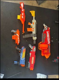 Nerf Blaster Lot - Mega, Rival, and Elite Series OBO