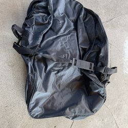 Car seat cover for travel