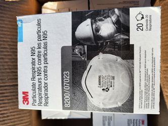 3M 8200 Respirators Amazing Deal Get Six Boxes 120 Respirators For Cheap