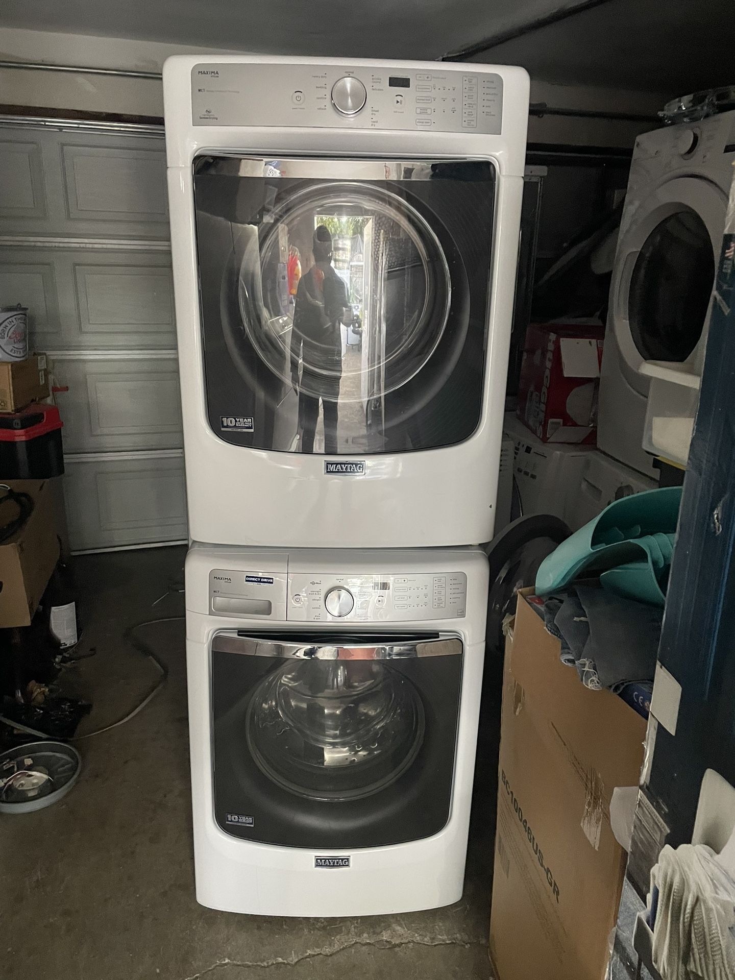 Maytag Maxima XL Capacity Washer And Gas Dryer