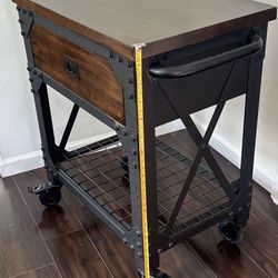 Industrial Bar Cart / Credenza