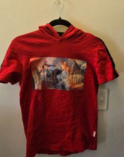 Spiderman red 3D hoodie tshirt for boys 13 to 14 age