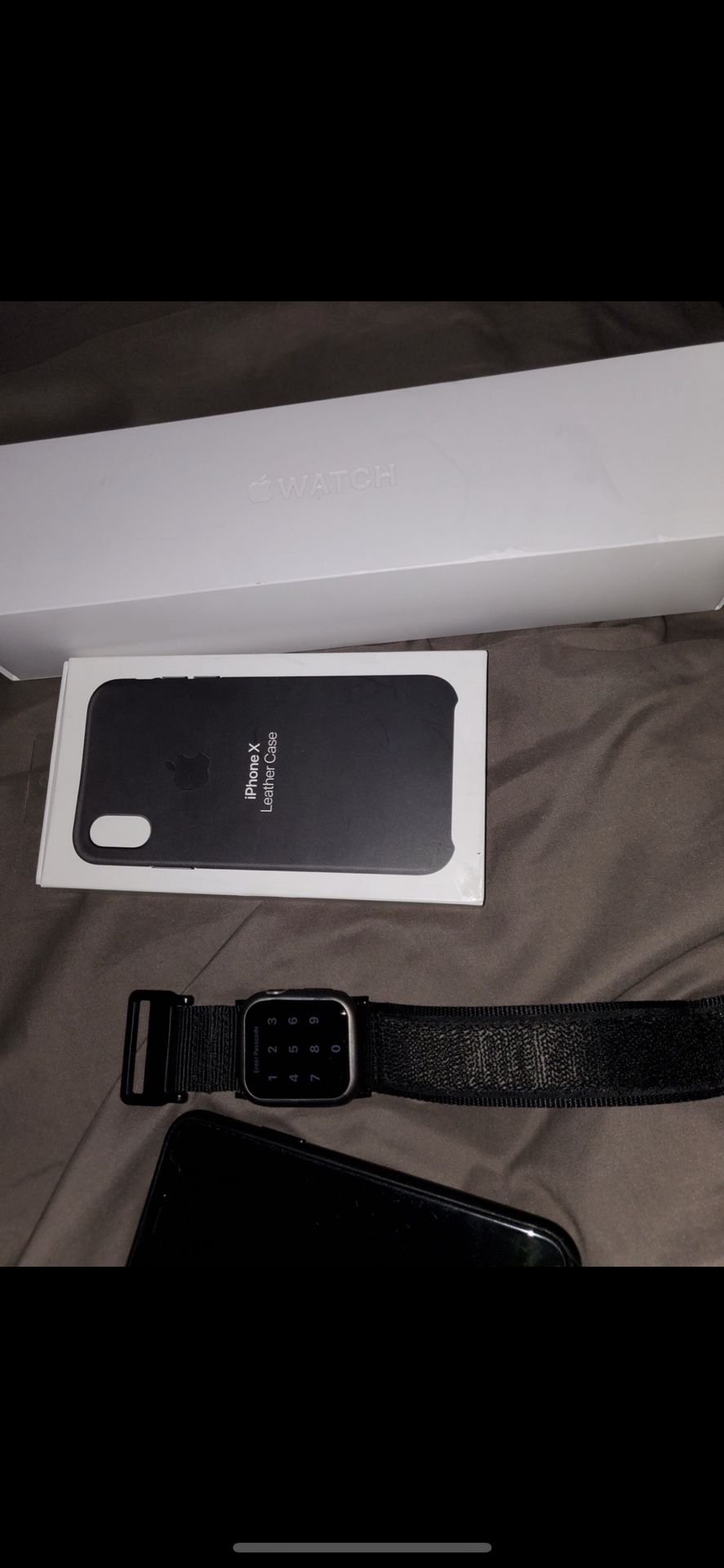 Apple MacBook Air 2020 Apple Watch Series 5 IPhone XS 64 gig Grey