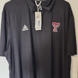 ADIDAS TEXAS TECH POLO