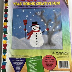 Stick-EES Vinyl Snowman Stickers