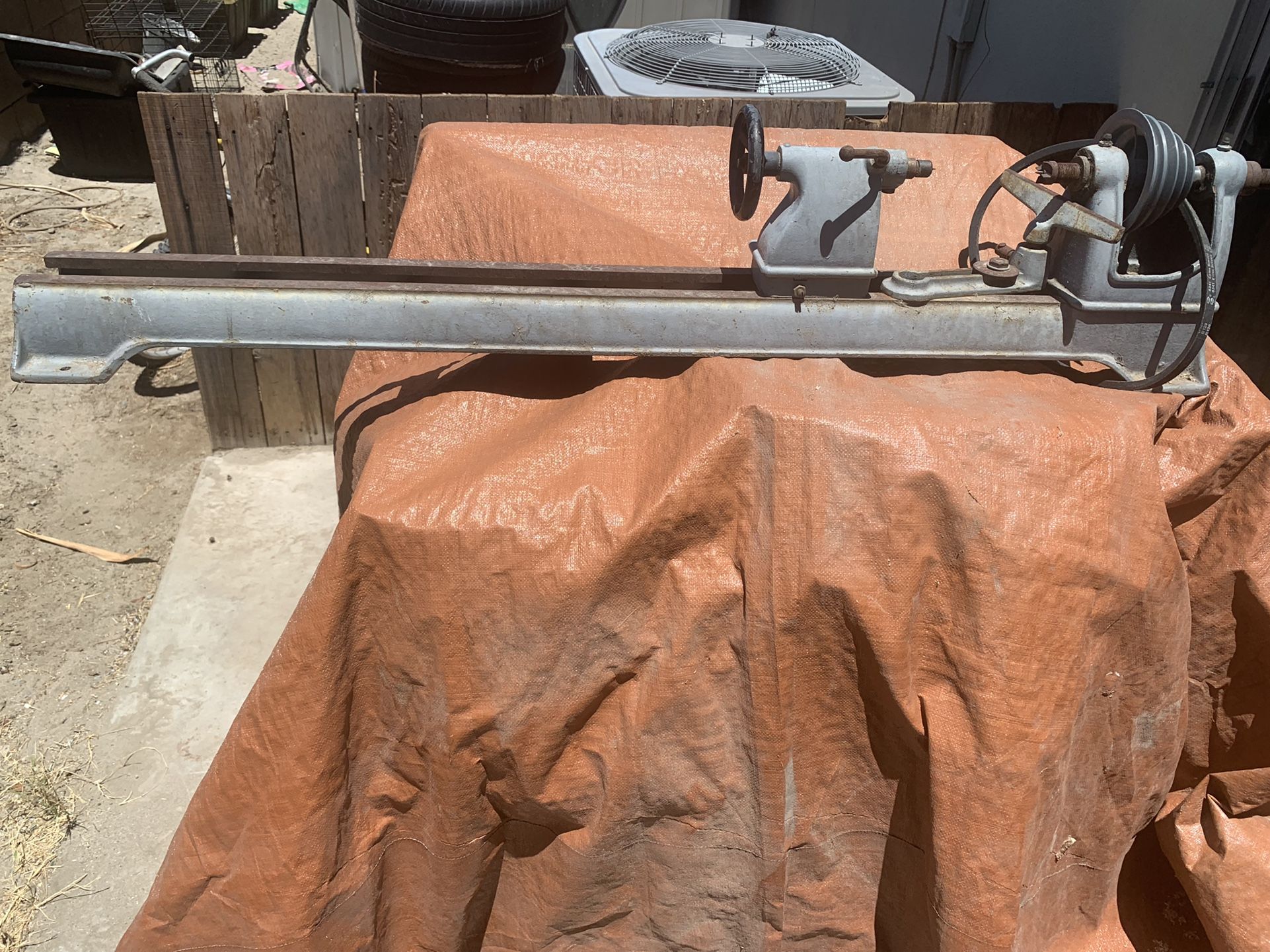 Vintage Craftsman Wood Lathe With Motor