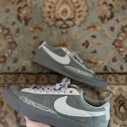 Nike SB Blazer Low FPAR "Cool Grey" Size 10.5 Mens