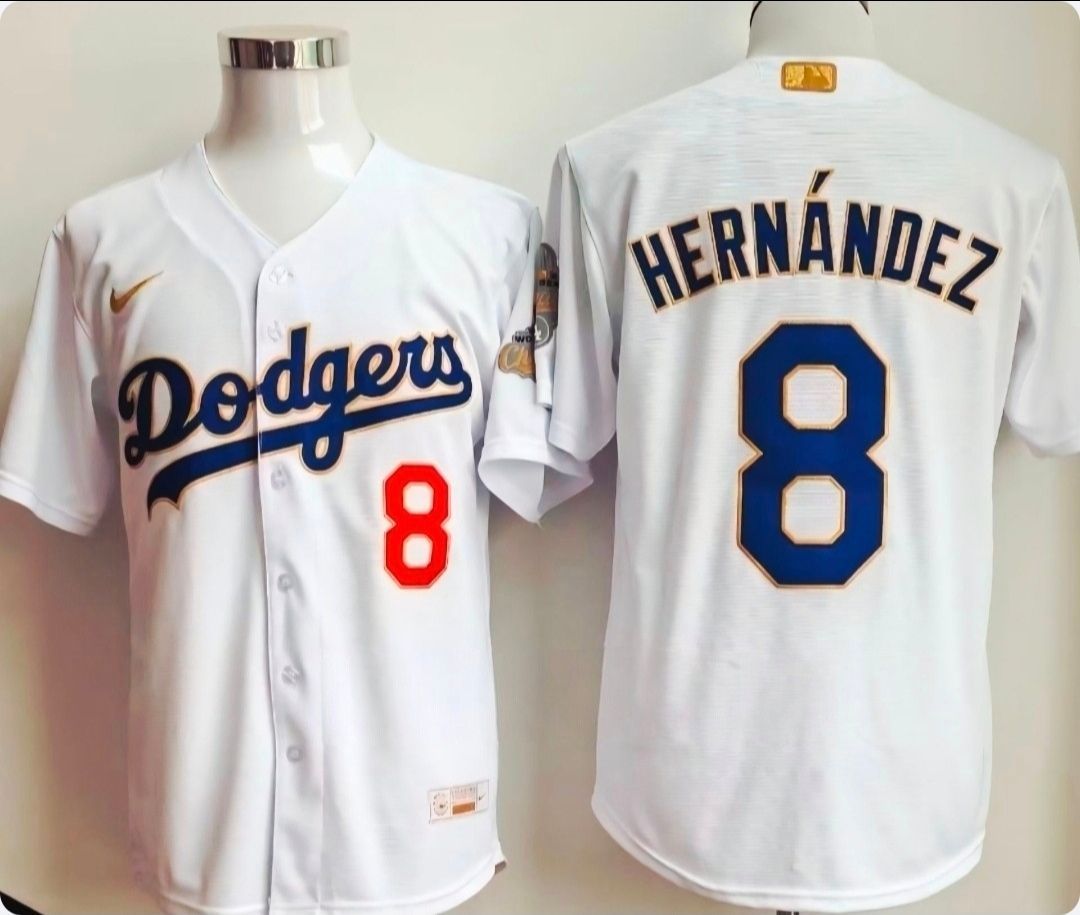 LOS ANGELES DODGERS BASEBALL CHAMPIONS JERSEY $50. CASH PLEASE!!