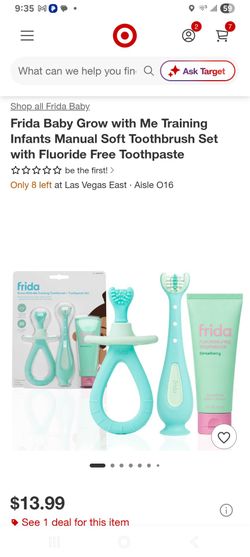 Frida Baby Grow with Me Training Toothbrush Set