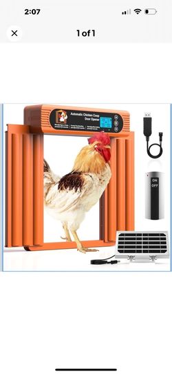 Automatic Chicken Coop Door Solar Powered