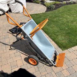 Worx WG050-2 Aerocart 8-in-1 Yard Cart / Wheelbarrow / Dolly