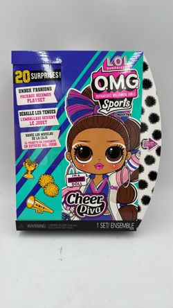 L.O.L. Surprise OMG Sports Cheer Diva Competitive Cheerleading Fashion Doll