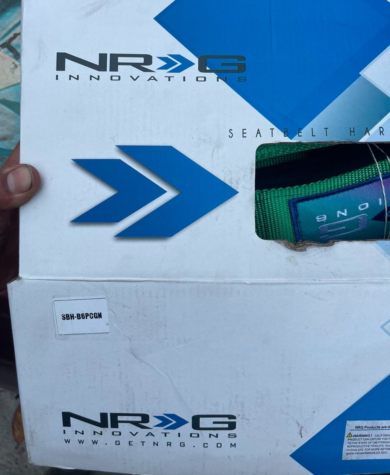 NRG 5 Point Racing Seat Harness
