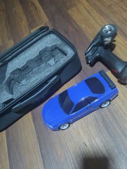 1/24 scale diecast metal rc drifter street racer Nissan skyline R34