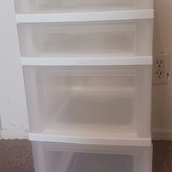 Cajonera De Plastico Chica. Small Plastic Drawer. 