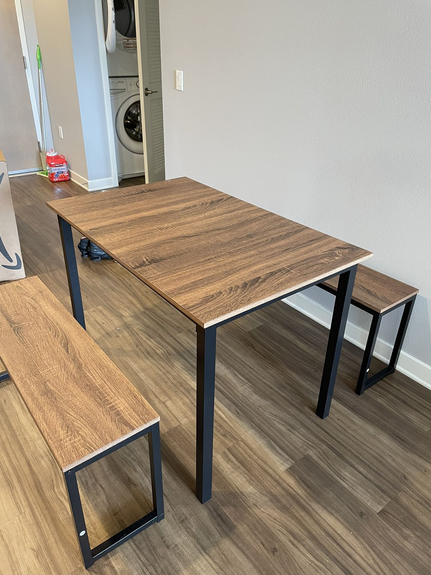 Dining Table With Benches