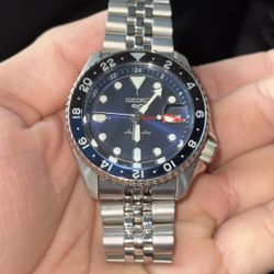 Seiko 5 Sports GMT SSK003 Blue Dial Automatic – Like New