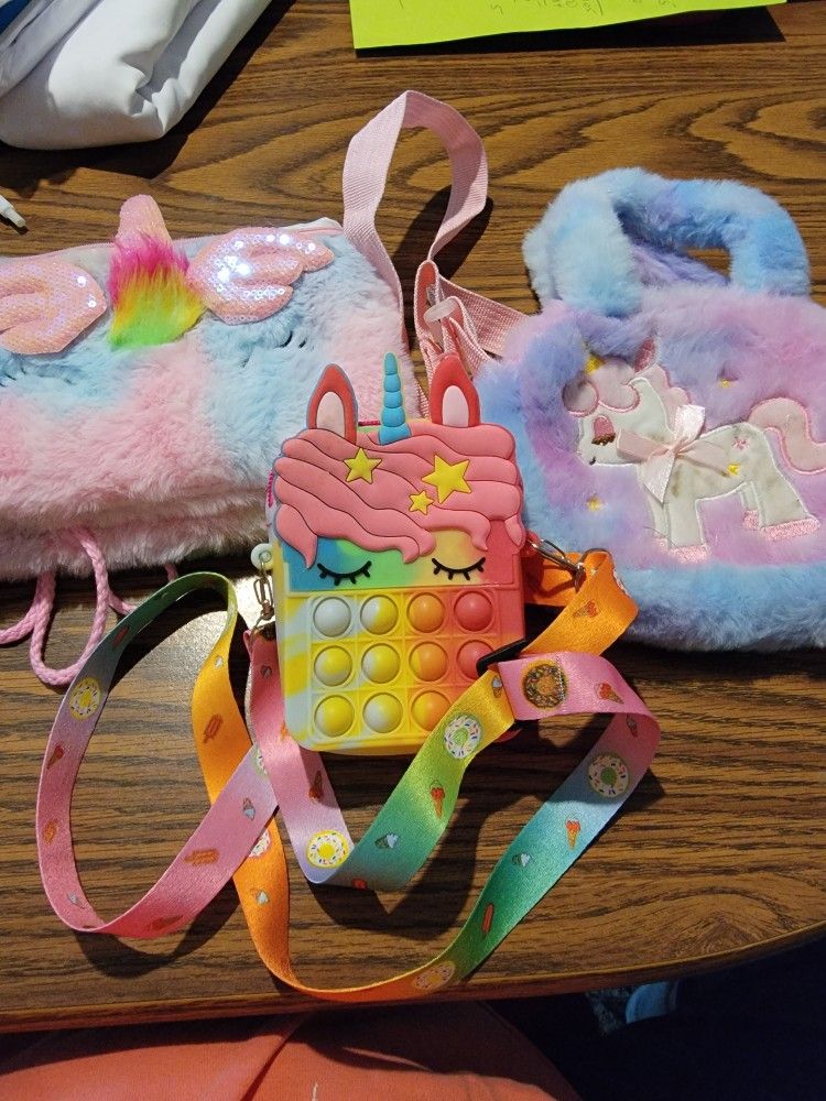 4 Little Girl Purses
