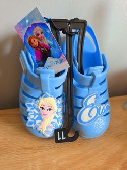Frozen Toddler Girls Elsa Fisherman Sandals