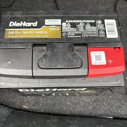 Die Hard Gold Battery