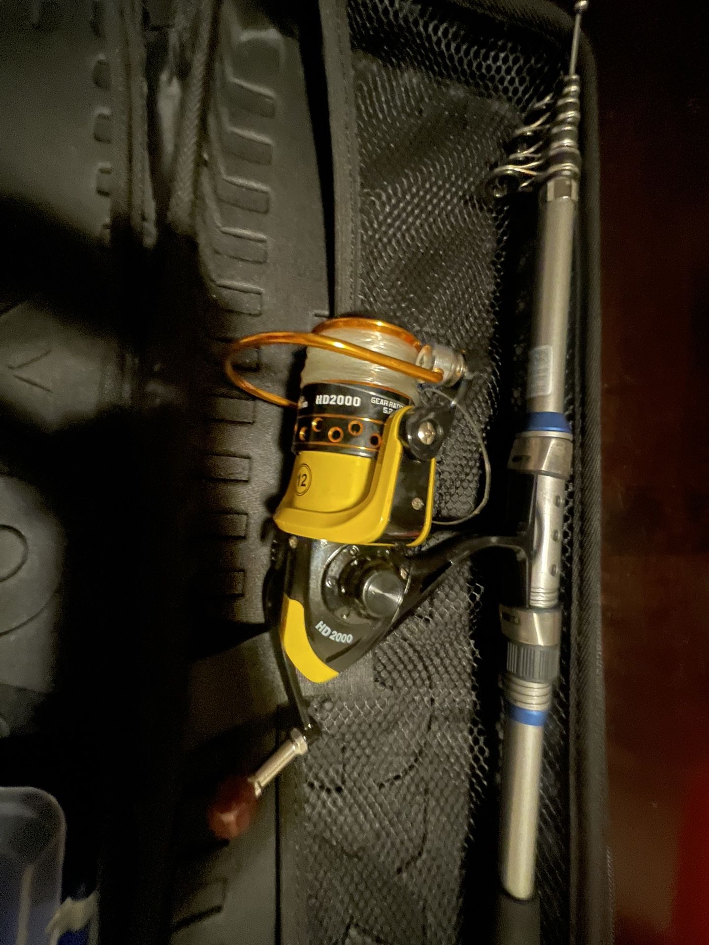 Retractable Fishing Rode Kit