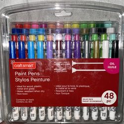 Craft Smart 48pc Paint Markers And Pens