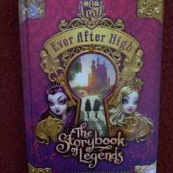 Ever After High The Storybook Of Legends Book