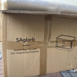 Heavy Duty Large Plastic Storage Cabinet 4 Pack, 76 QT Double Door Modular Storage Organizer 