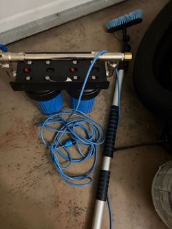 water pole with purifier