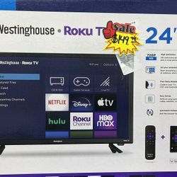 Westinghouse 24inch Smart TV Brand New Sealed With 1 Year Warranty 