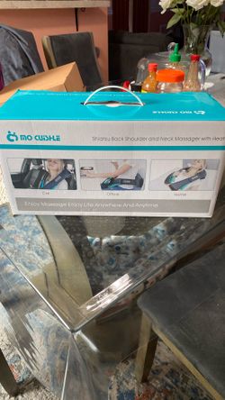 Back Shoulder & Neck Massager AND exfoliating back scrubber