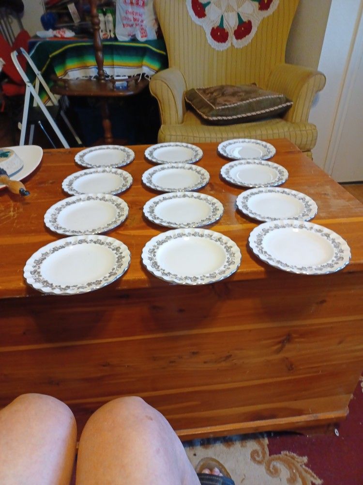 12 Spode Bone China Small Dishes