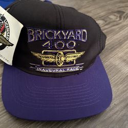Vintage Logo 7 Brickyard 400 SnapBack DS