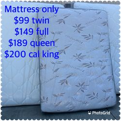 $99 TWIN Mattress Only