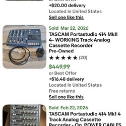 Tuscan 414 Cassette Player