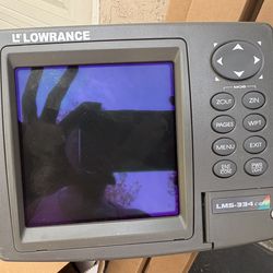 Fish Finder - Head Unit W/ Mount -  LMS-334C iGPS Y